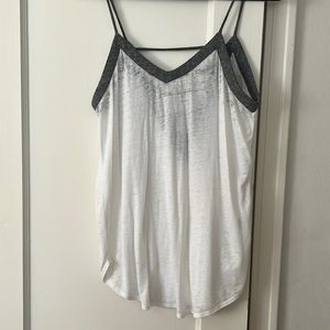 Chaser brand tank top with back details